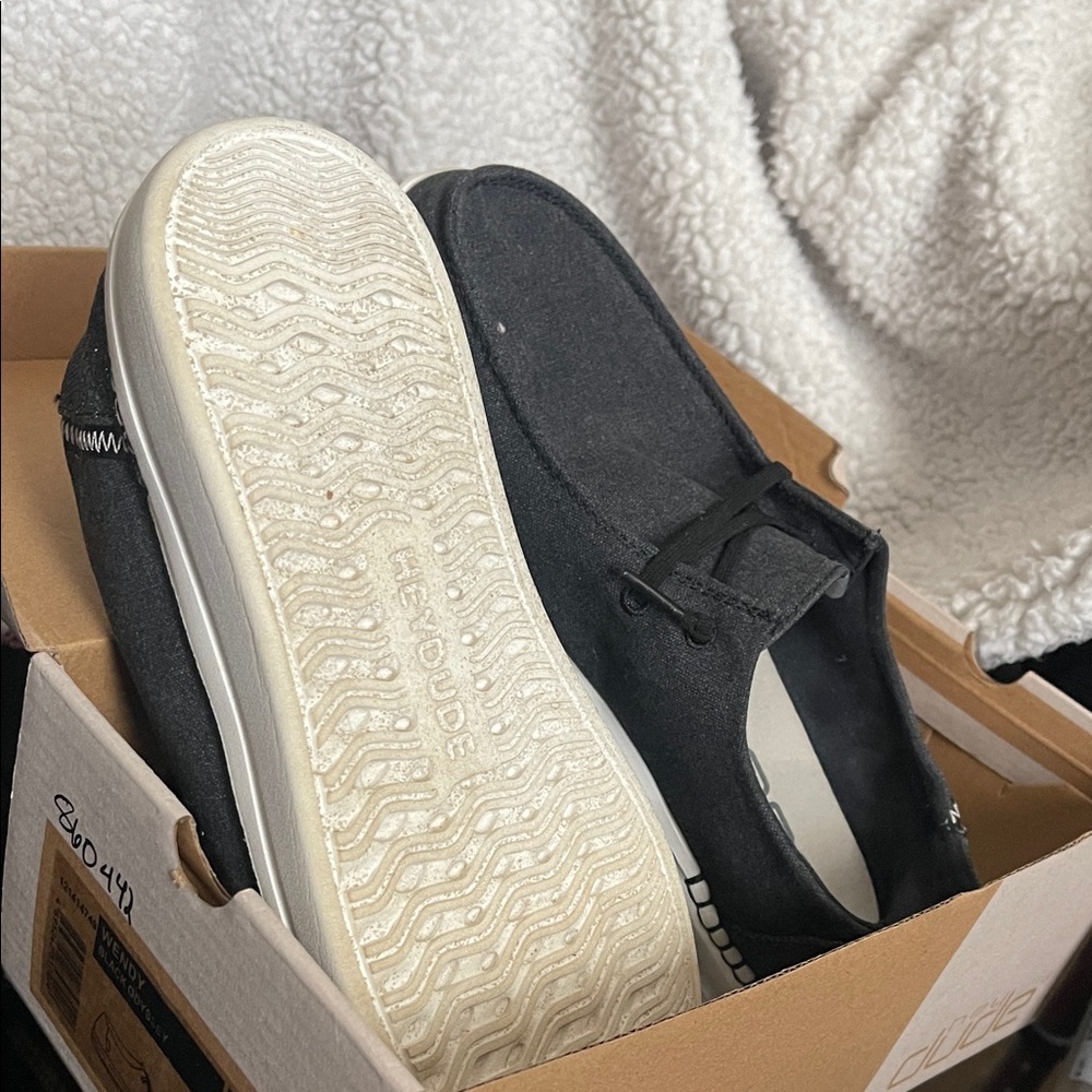 Hey Dude Women's Charcoal Sneakers - Picture 5 of 8